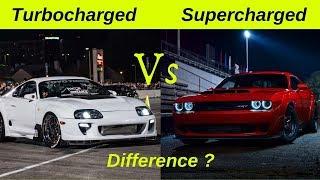Difference between Turbocharger and Supercharger ???