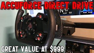 AccuForce Direct Drive Wheel - Great Value at $999! (Review)