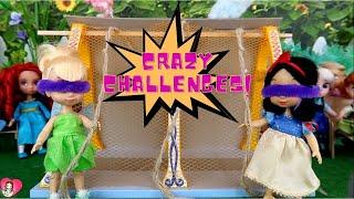 CRAZY CHALLENGES WITH THE JUNIOR TEAM | Luna's Toys