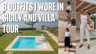 8 Outfits I Wore in Sicily & Villa Tour