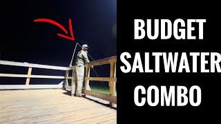 Fishing for SPECKLED TROUT with a Budget CHEAP SALTWATER COMBO