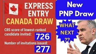 Express Entry Canada II Canada latest express entry  Draw I 277 ITAs  PNPdraw I IRCC  new Draw I
