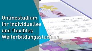 Onlinestudium – Ihr individuelles und flexibles Weiterbildungsstudium!