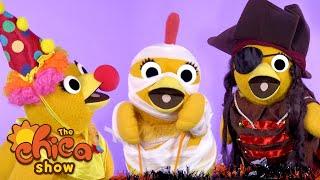 Chica's Halloween SURPRISE COSTUME GAME!  | The Chica Show | Universal Kids Preschool