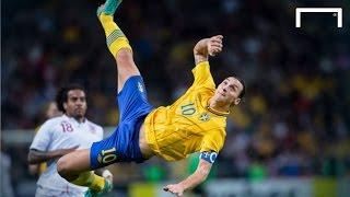 Zlatan Ibrahimovic's famous 30-yard bicycle kick vs England