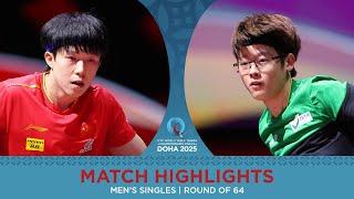 Wang Chuqin vs Leonardo Iizuka | Match Highlights | #ITTFWorlds2025