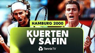 Gustavo Kuerten vs Marat Safin Five-Set THRILLER | Hamburg 2000 Final Extended Highlights