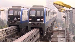 Chongqing Monorail Line 3 Time-lapse Metro