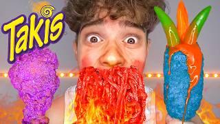 Extreme Spicy Color Food + ASMR