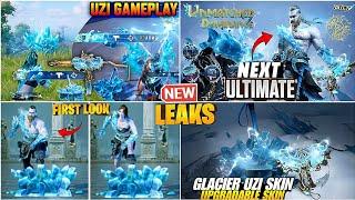 OMG  GLACIER UZI FULL LOOK IS HERE| NEW GLACIER️ULTIMATE FULL LOOK |FREE ALL GLACIERPUBGM/BGMI