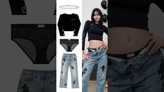 Lisa's Stylish Look on Tiktok 240720 #lisa #rockstar #chromehearts #lisafashion