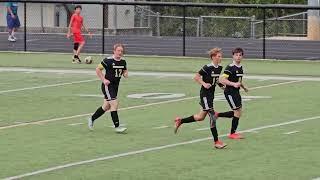 Hayesville Yellow Jacket Soccer.  Wayne Barter Goal - Jackson Dye with the sweet assist.