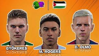 Facepack | Viktor Gyökeres , Dani Olmo and Morgan Rogers