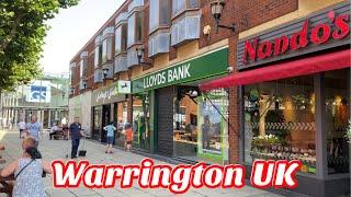 Short walk in Warrington Town Centre UK