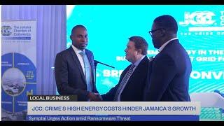 JCC: Crime & High Energy costs hinder Jamaica's Growth! | CBX Business News