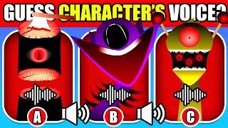 Guess The PHASE 9 SPRUNKI Characters By Their VOICE? Mr. TreeDurple🟣Simon