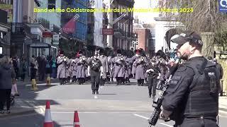 Band of the Coldstream Guards in Windsor 30 March 2024