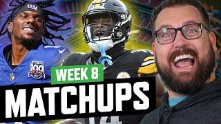 Week 8 Matchups + Spicy Starts, Wheel of Shame | Fantasy Football 2024 - Ep. 1663