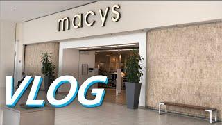 유학생 VLOG | 미국 쇼핑몰  Macys 탐방  |  bobba 밀크티|  M1칩 맥북 초기화 
