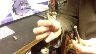Glass ferro rod striker