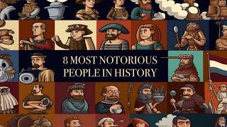 Top Eight Most Notorious People From History!