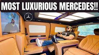 PRIVATE JET ON WHEELS ️ || INSANE MERCEDES V-CLASS 