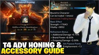 Ultimate Lost Ark T4 Advance Honing & Accessory Guide