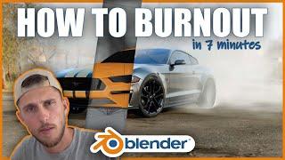 How to BURNOUT in Blender the EASY way!