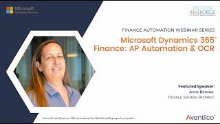 Microsoft Dynamics 365 F&SCM | AP Automation and OCR (Image Capture)