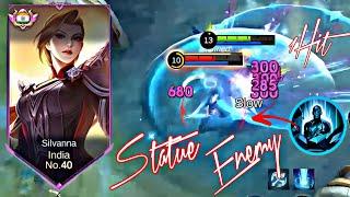 Solo Rank-Push with Silvanna | silvanna best build 2025 @KazukiOfficial