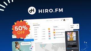 Hiro.fm Review & Hiro.fm Lifetime Deal on Appsumo