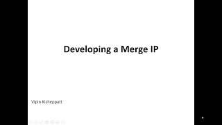 Designing a custom IP for Merge Operation with Xilinx Fifo Generator