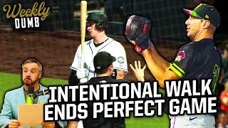 Max Scherzer's perfect game broken up by intentional walk & Cat comes back to life | Weekly Dumb