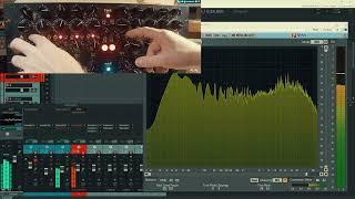 TAE ME-1 Mastering Equalizer Demo Session - Frequency Sweep through all bands - Beat - Part One