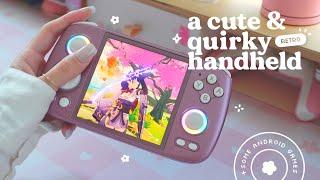  retro + mobile gaming on a cute and quirky handheld | feat. anbernic rg cube 