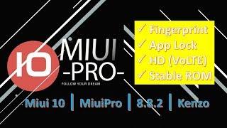 Miui 10 MiuiPro Hydrogen 7.0 (NOUGAT) for Redmi Note 3 “Kenzo” | v 8.8.2 | Most Stable FP & VoLTE