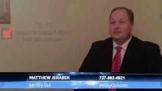 Matthew Jerabek of Mr. Dry Out: Finding a Water Damage Restoration Company in Hudson Florida