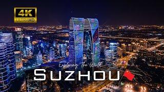 Exploring Beautiful Chinese City - Suzhou in 4k UHD 60fps by Drone