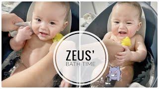 Zeus’ Bath Time | Zeus, the Baby Vlogger | The FFZ Esparis