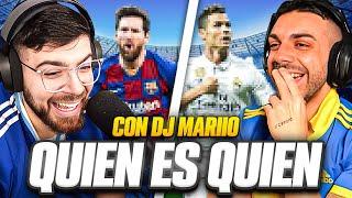 ¿QUIÉN ES QUIÉN? LA COBRA vs @DjMaRiiO . ADIVINA EL JUGADOR DE FÚTBOL