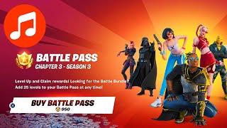 Fortnite BATTLE PASS Music  Chapter 3 Season 3 VIBIN 1 HOUR ( Fortnite Soundtrack | OST )