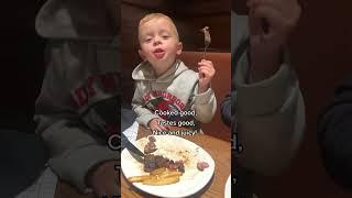 Briggs Loves a Great Steak!