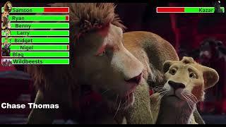 The Wild (2006) Final Battle with healthbars 2/2