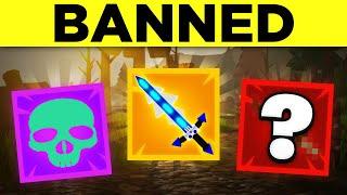 Dungeon Quest BANNED These Items...