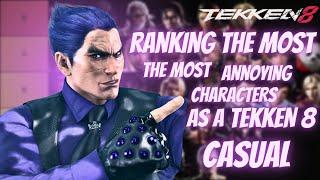 RANKING THE MOST CANCER CHARACTERS AS A TEKKEN 8 CASUAL!