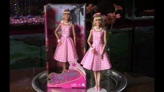 Barbie Doll -  The Movie -  Margo Robbie In Pink Gingham Dress - 2023