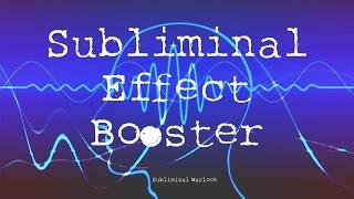 Subliminal Effect Booster Frequencies