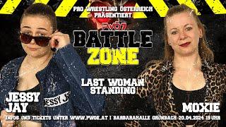 LAST WOMAN STANDING MATCH: Jessy Jay vs. Moxie | PWÖ Chapter 7: Battle Zone 20.04.2024