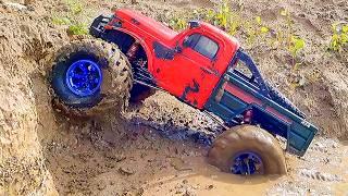 Remote Control MONSTER Truck Crazy MUD Racing