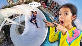 บริ้งค์ไบรท์ | เล่นน้ำ สวนน้ำ สไลเดอร์ ถ่ายด้วยกล้อง 360
